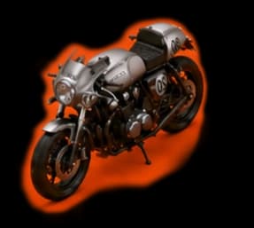 Grey motorcycle 2