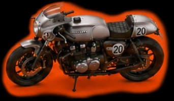 Grey motorcycle 4