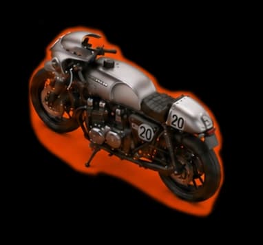 Grey motorcycle 6