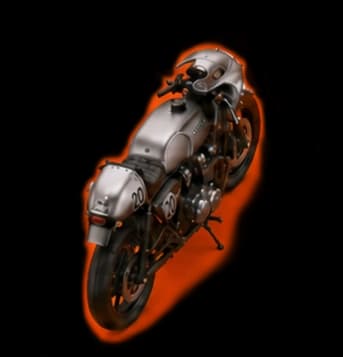 Grey motorcycle 7
