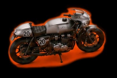 Grey motorcycle 9